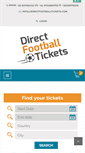 Mobile Screenshot of directfootballtickets.com